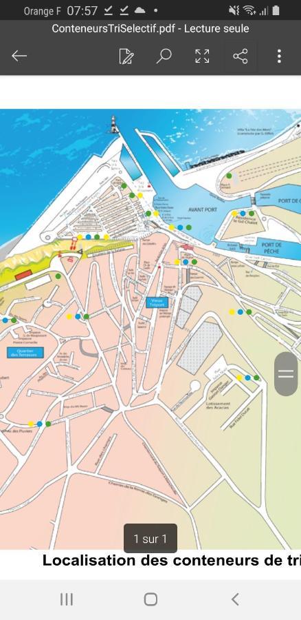 Appartamento Goéland Le Tréport Esterno foto